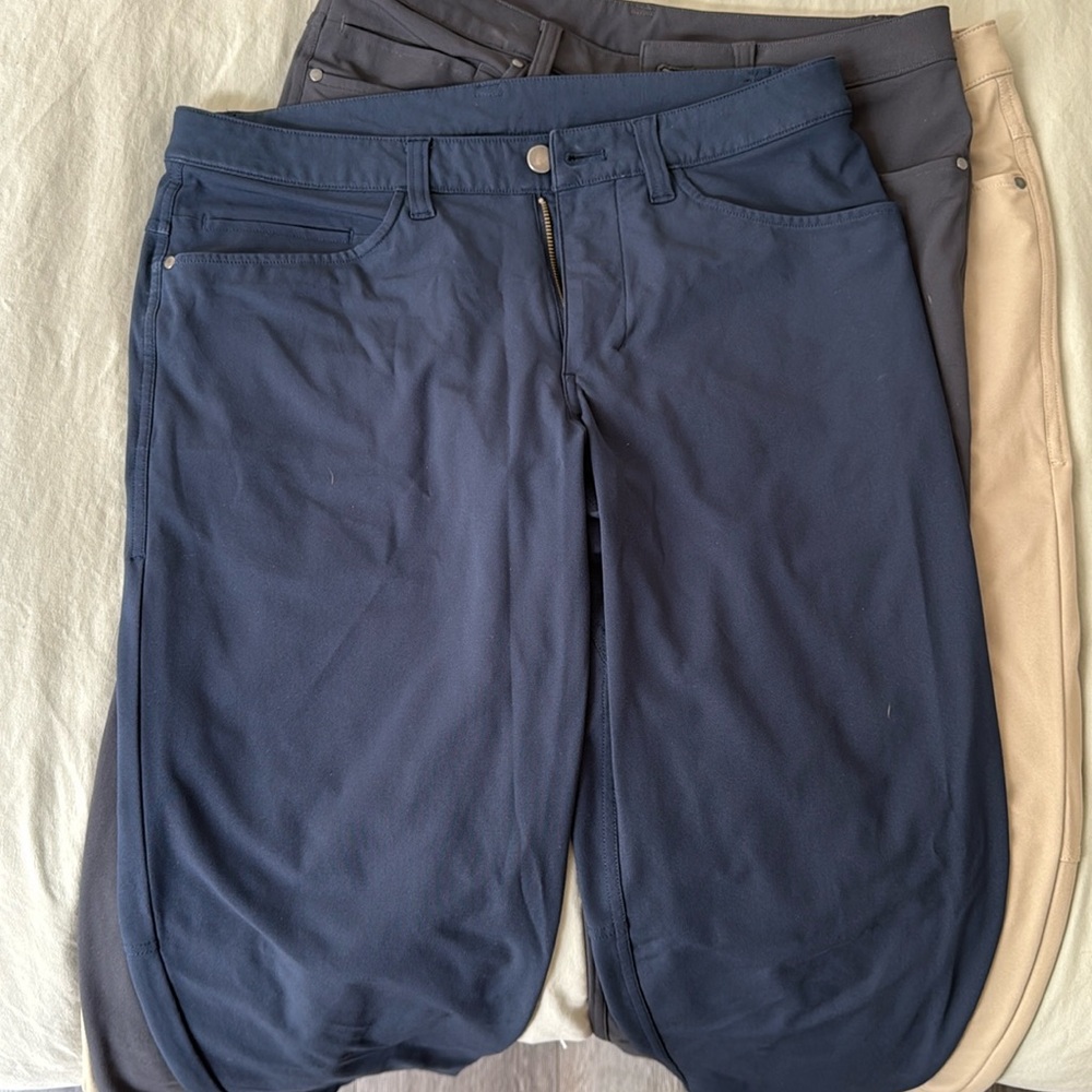 ABC Pants, Classic Fit - 32x32 - Navy